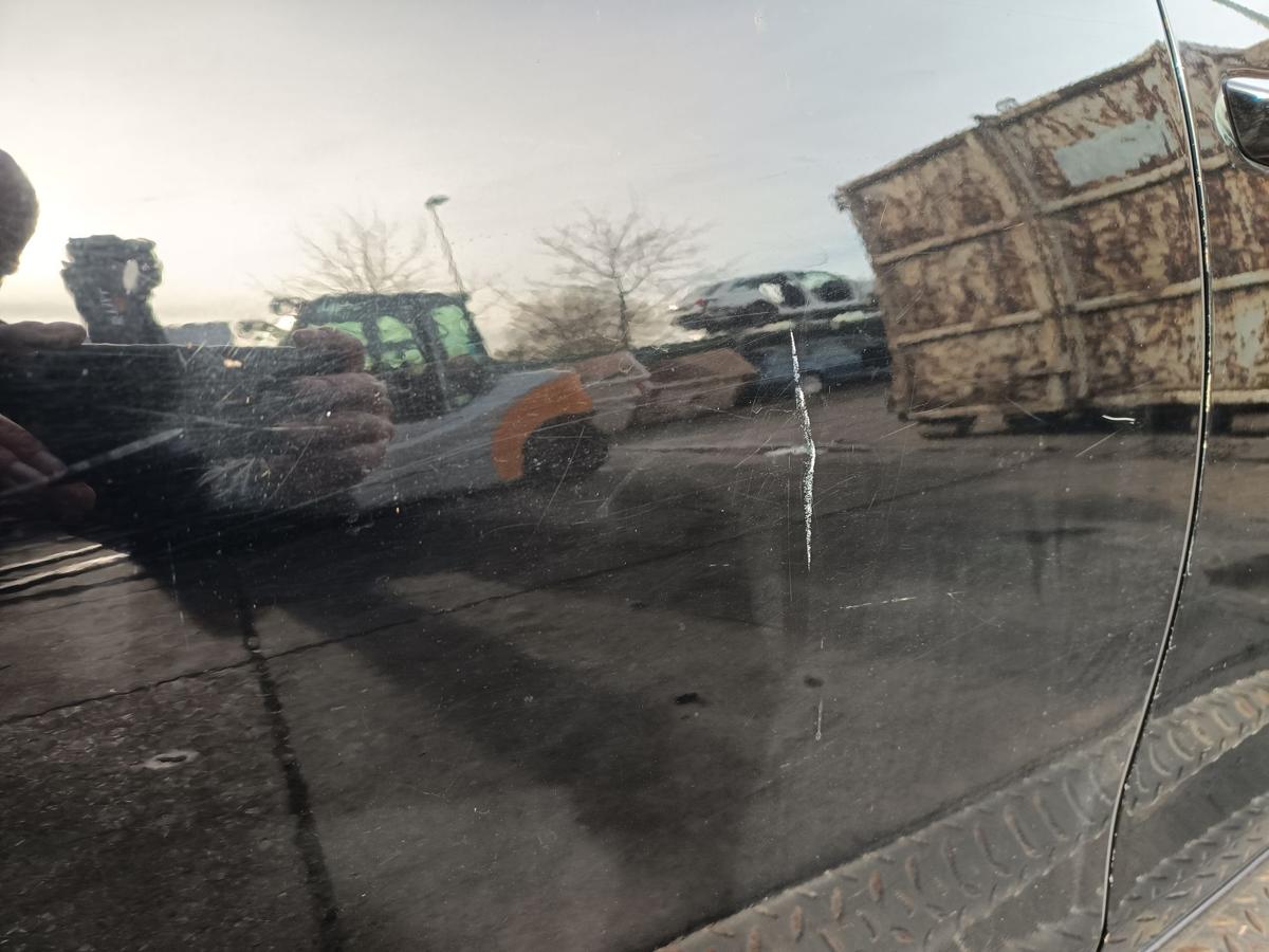 VW Golf VI 6 Limo orig Tür hinten rechts L041 Schwarz Bj 2009