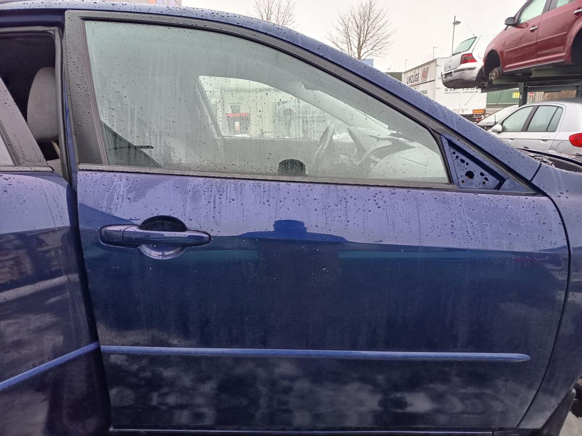 Mazda 6 GG1 orig T&uuml;r vorn rechst (Roh) Blau Met / vor Facelift 02-05; Bj 2002