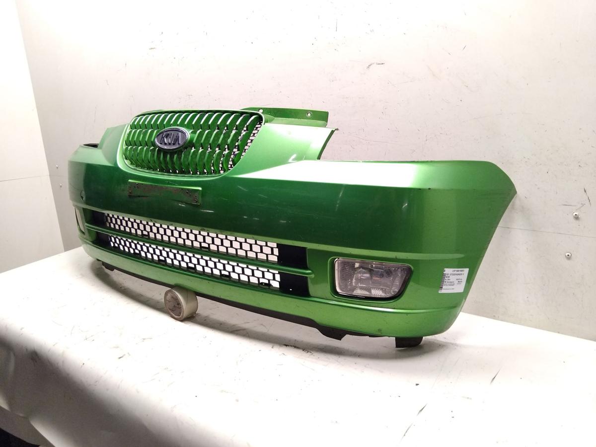 Kia Picanto 1 BA orig Sto&szlig;f&auml;nger Sto&szlig;stange vorn M5 Sambagr&uuml;n Metallic BJ2004