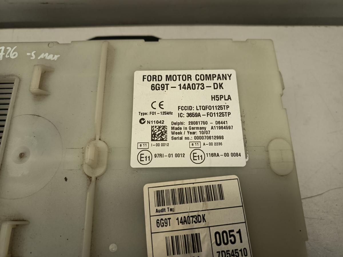Ford S-Max original Steuerger&auml;t Komfort Zentralelektrik 6G9T14A073DK Bj 2007