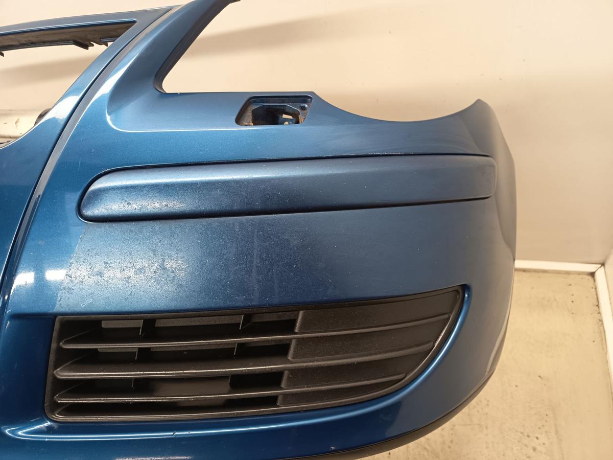 VW Polo 9N2 Facelift ab 2005 original Stoßfänger Stoßstange vorn LA5K -blau