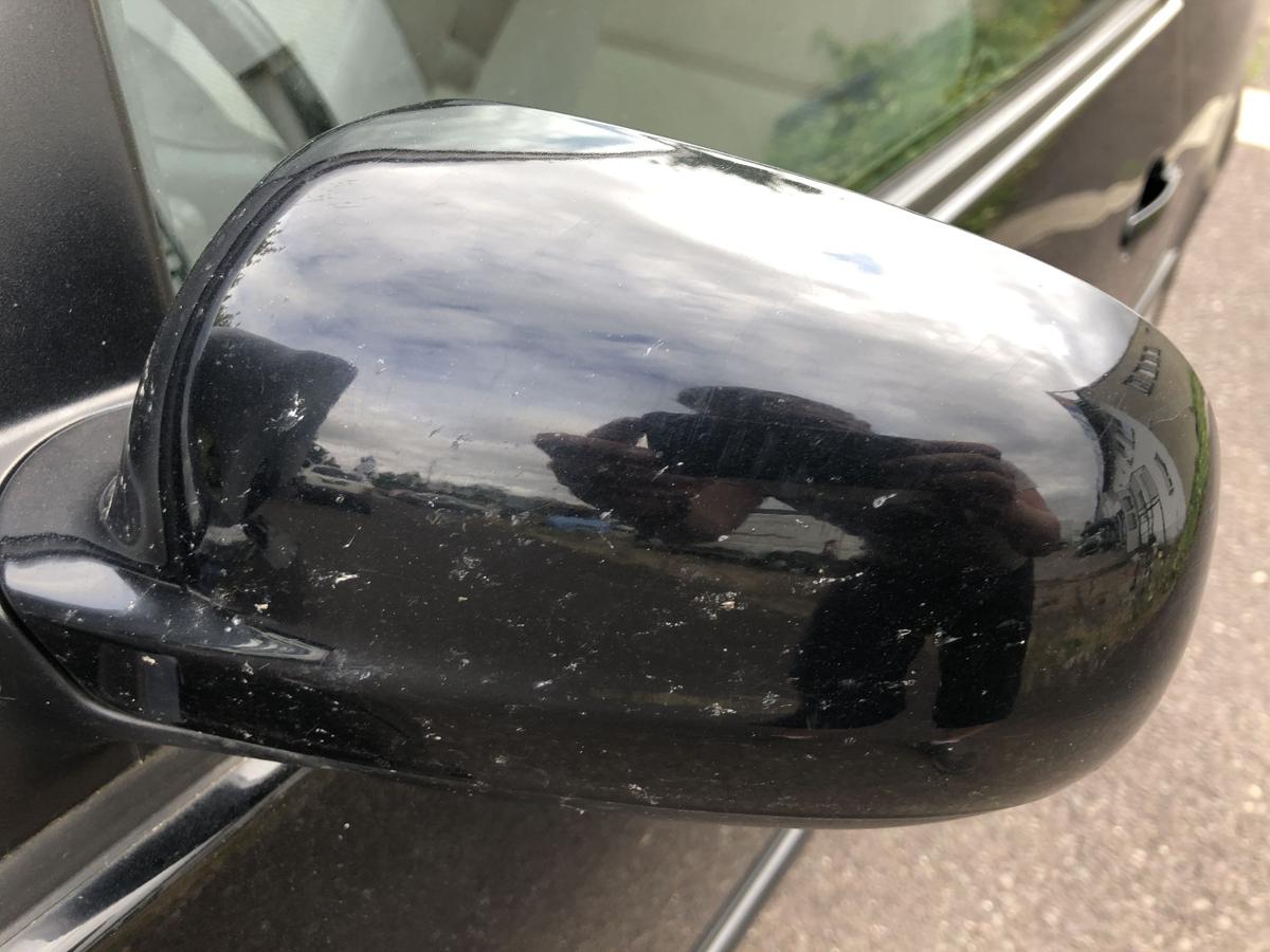 VW Lupo 6X Au&szlig;enspiegel links Seitenspiegel manuell L041 Brillantschwarz