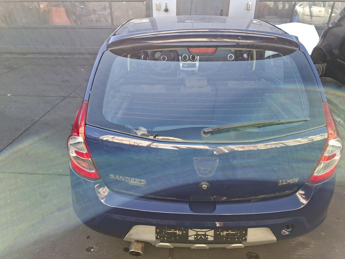 Dacia Sandero Stepway orig Stoßstange Stoßfänger hinten EZ2010 OV61H-Blue Marine