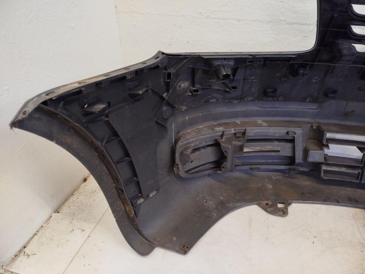 VW Caddy 2K Stossstange Stossf&auml;nger Bumper vorn unlackiert grau