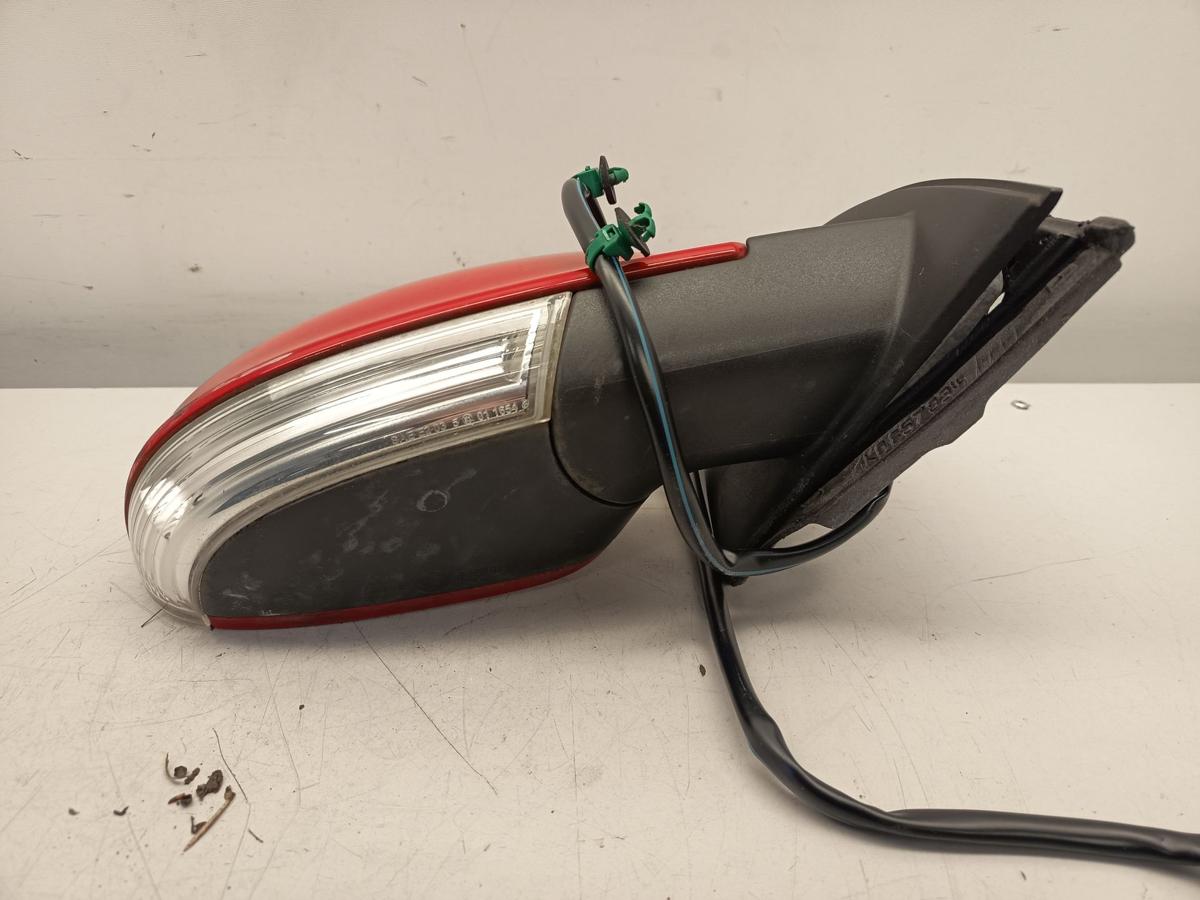 VW Golf V orig Au&szlig;enspiegel rechts Beifahrer elektrisch LY3D Tornadorot Bj 2004