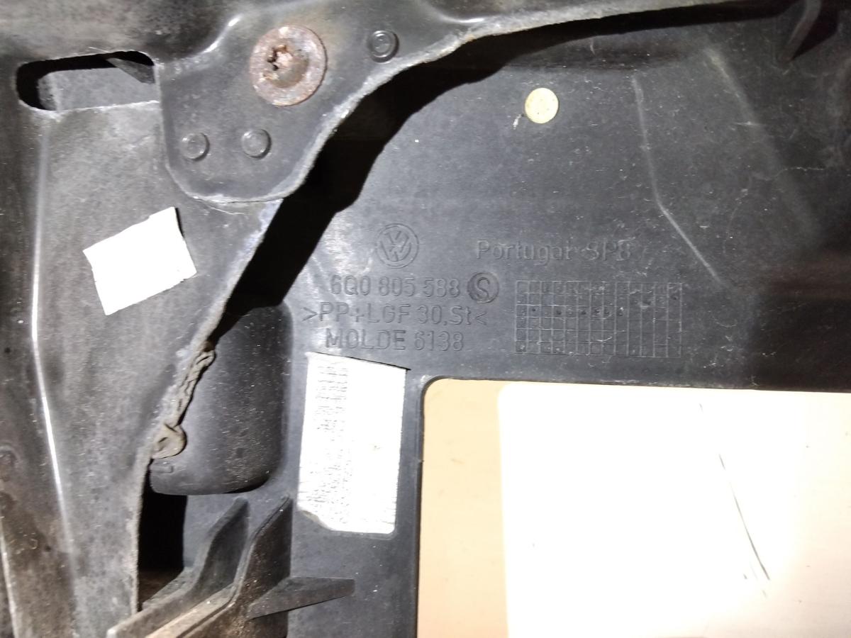 VW Polo 9N3 original Schlosstr&auml;ger Frontmittelteil 1.4 59kw Klima BJ2007