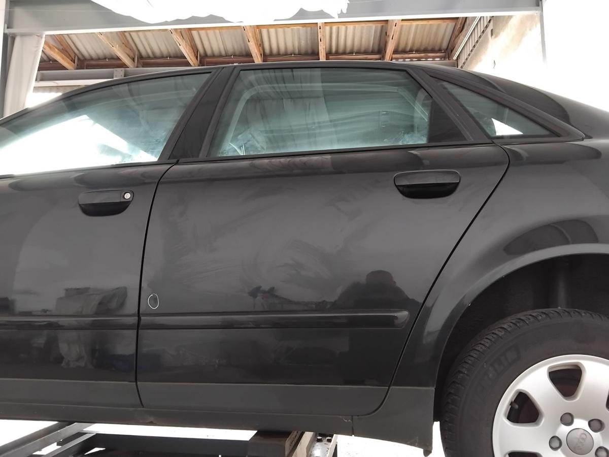 Audi A4 8E B6 Limousine Tür hinten links LZ9W ebonyschwarzmetallic BJ2002