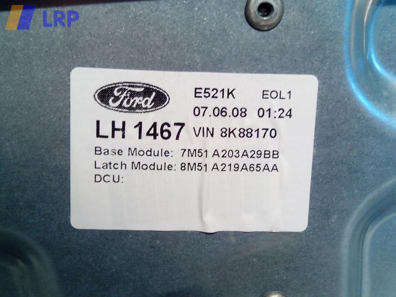 Ford Focus BJ ab2008 elektrischer Fensterheber vorn links Kombi 7M51A203A29BB