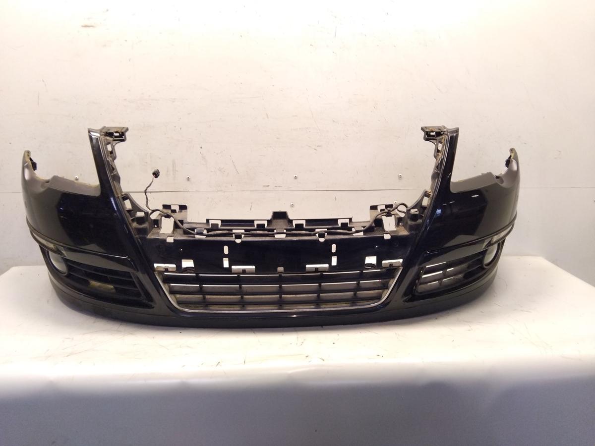 VW Passat 3C B6 original Stoßstange Stoßfänger vorn mit PDC Bj.2008 schwarzmetallic LC9X VW Passat 3C B6 original Stoßstange Stoßfänger vorn mit PDC Bj.2008 schwarzmetallic LC9X
