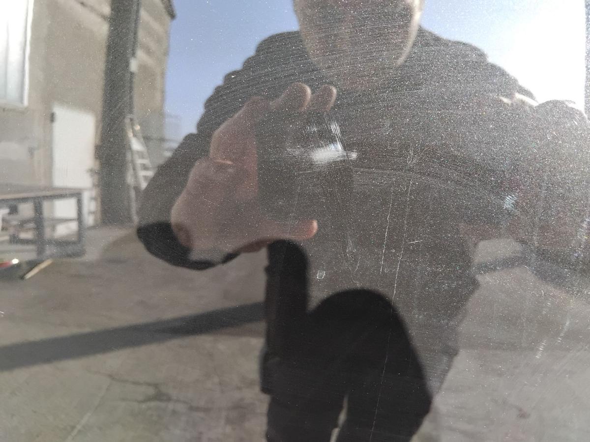 VW Phaeton GP1 T&uuml;r vorn links Fahrert&uuml;r tarantellaschwarzmetallic LR9V BJ2007