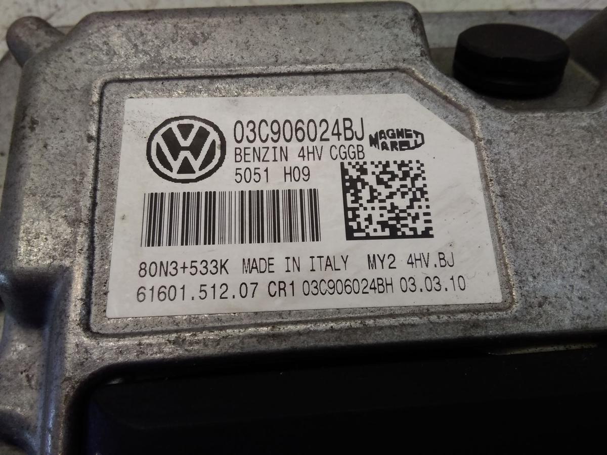 VW Polo 6R Motorsteuerger&auml;t 1.4 63kw CGGB 03C906024BJ Bj.2010