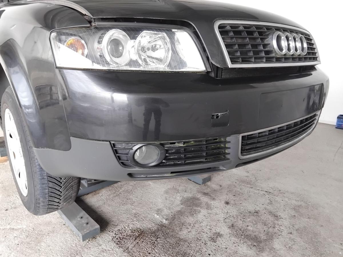 Audi A4 8E B6 original Stoßstange Stossfänger vorn LZ9W ebonyschwarzmet. BJ2002