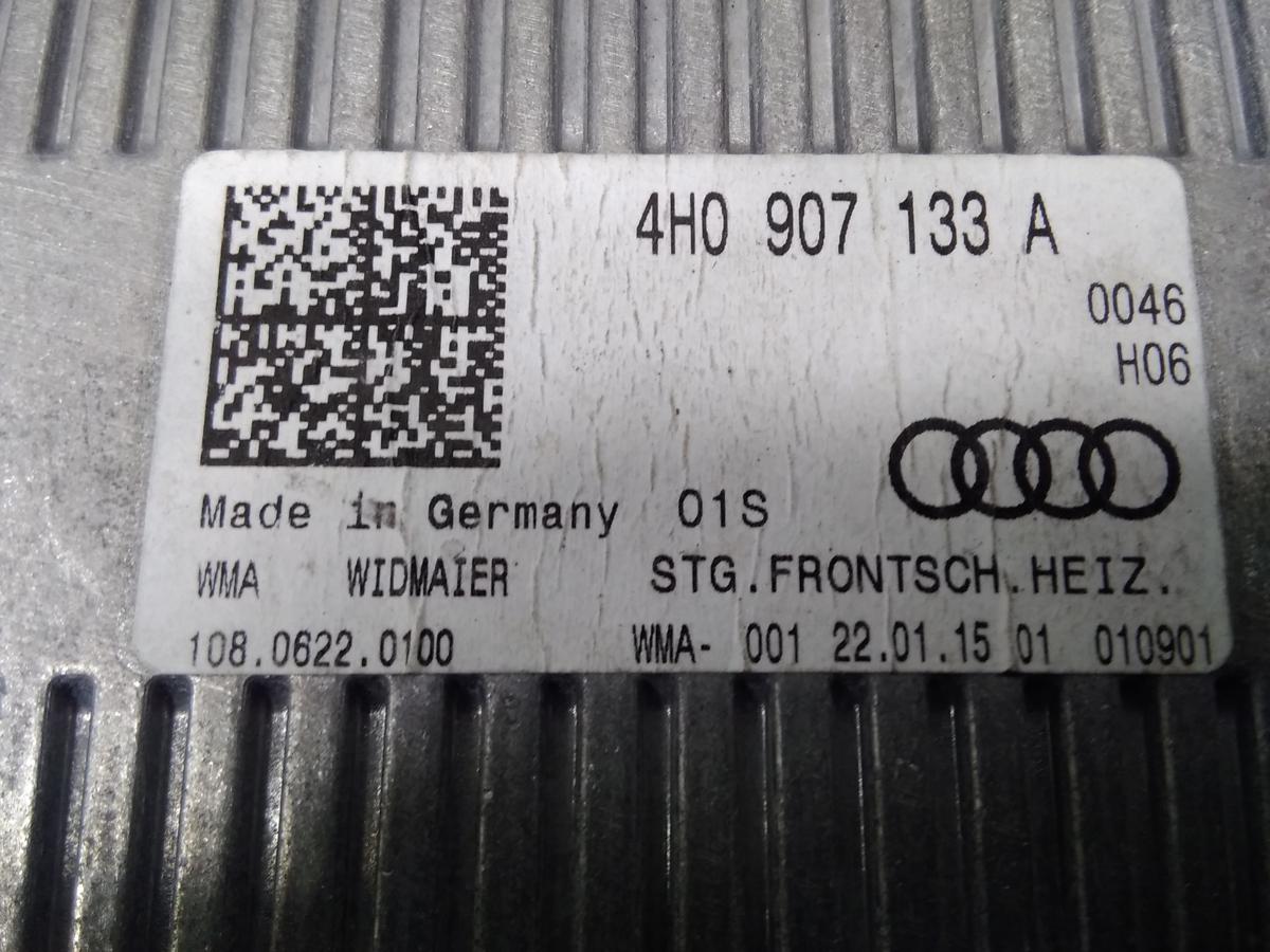 Audi A8 D4 4H Lang original Steuerger&auml;t Frontscheibenheizung 4H0907133A BJ2015