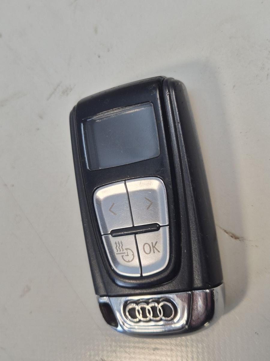Audi A8 D4 4H original Schl&uuml;ssel Fernbedienung Standheizung 4H0963511B BJ2015