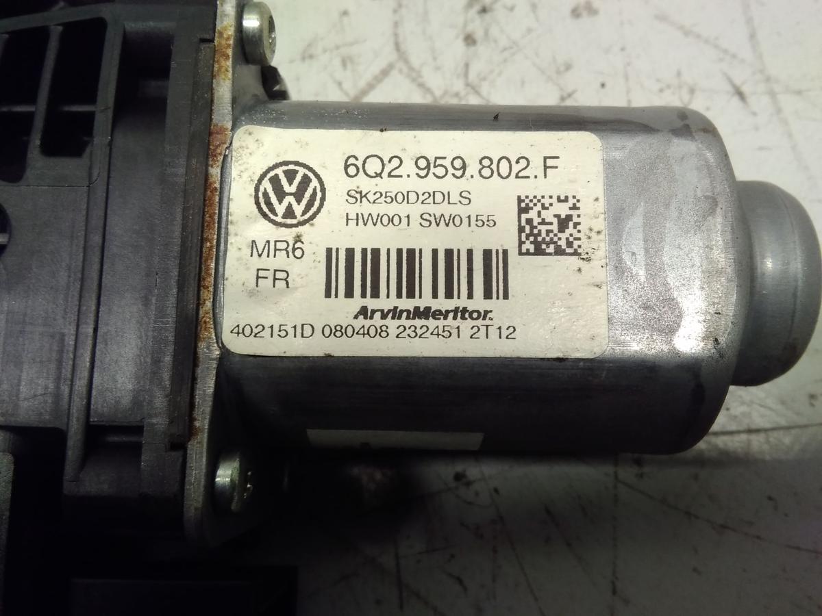 Skoda Fabia 2 5J original Fensterhebermotor vorn links 6Q2959802F BJ2008