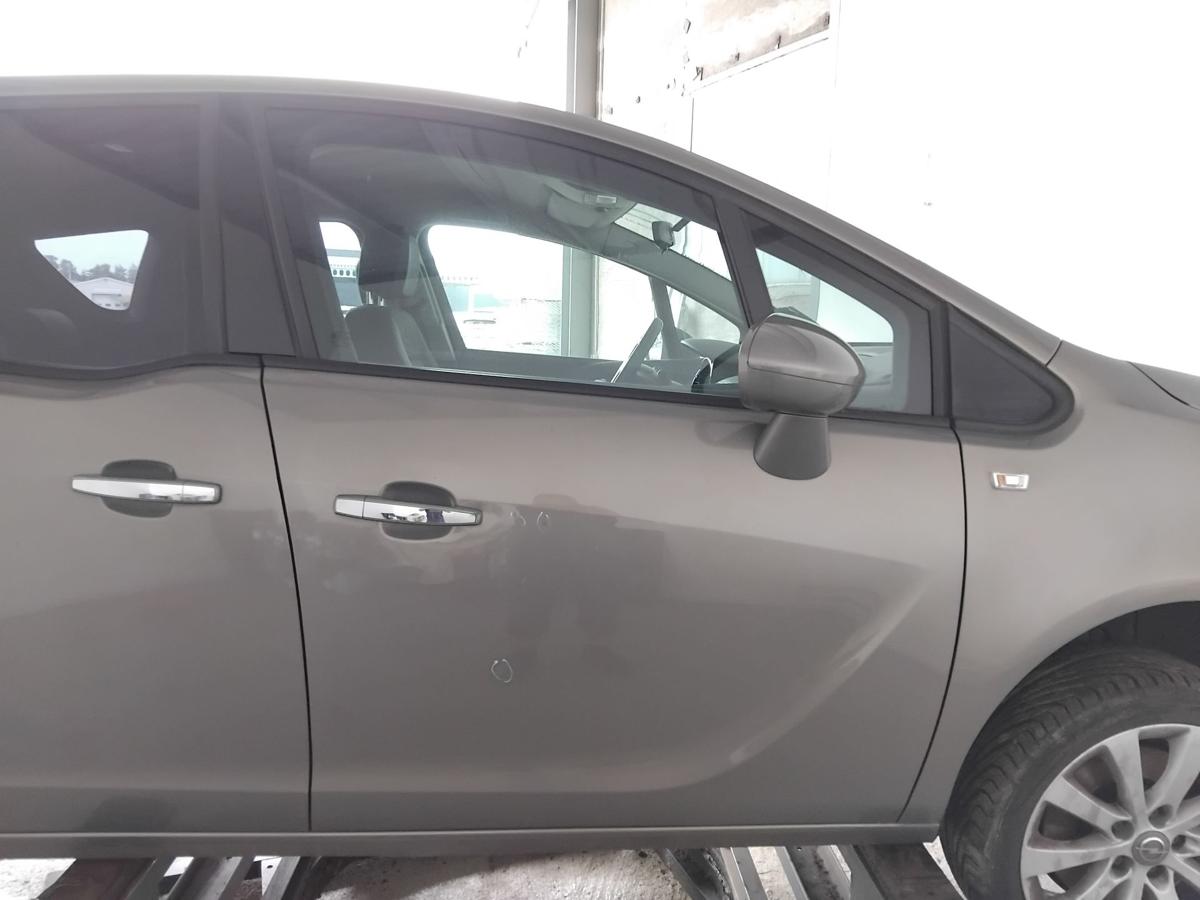 Opel Meriva B Tür vorn rechts Beifahrertür GJM Muskatgrau BJ2012 Rohbau