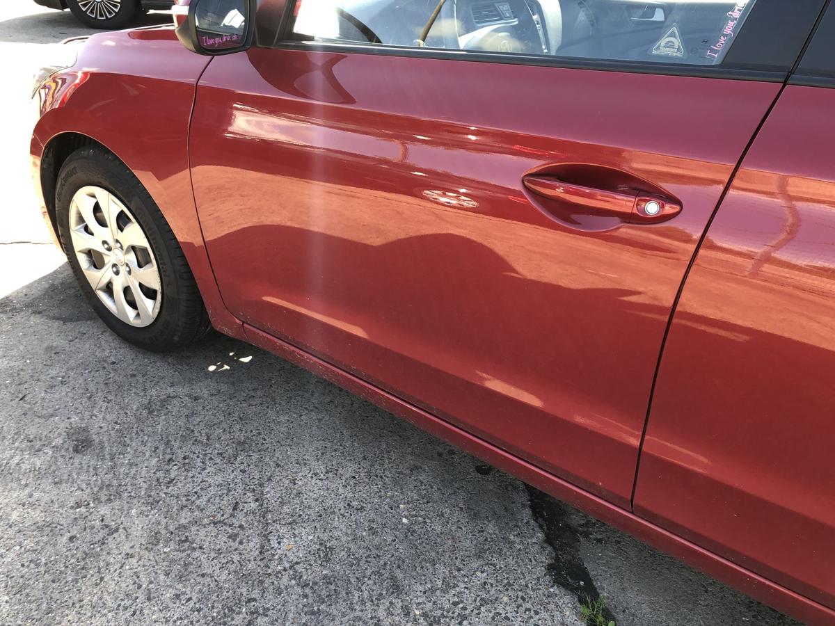 Hyundai i20 GB T&uuml;r vorn links Fahrert&uuml;r nur 5 t&uuml;rer im Rohbau Passion Red OR