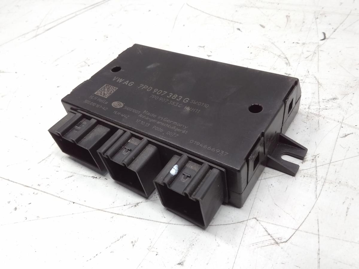 VW Touareg 2 7P original Anhängeranschlußgerät 7P0907383G 7P0907383C Bj.2013