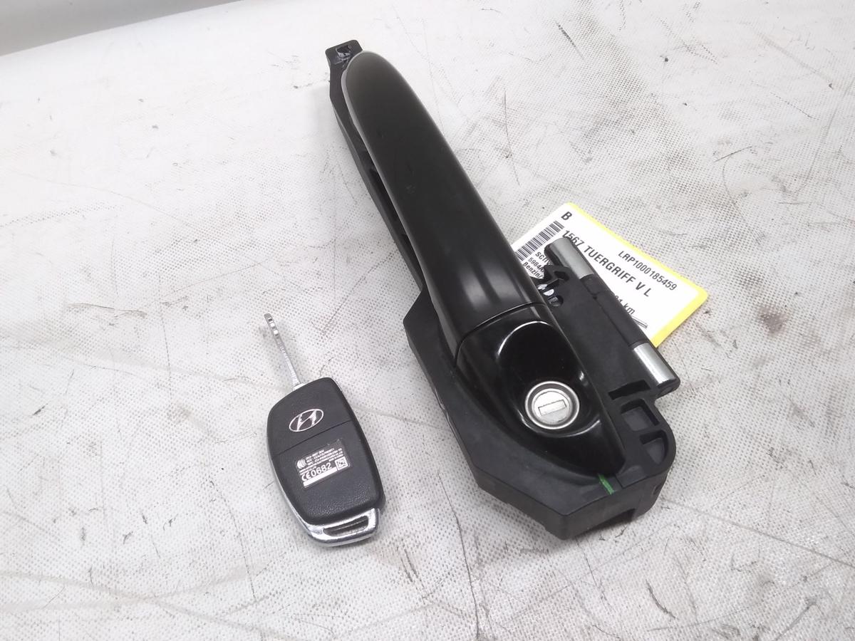 Hyundai i10 II Typ IA original T&uuml;rgriff T&uuml;rau&szlig;engriff vorn links Bj.2016