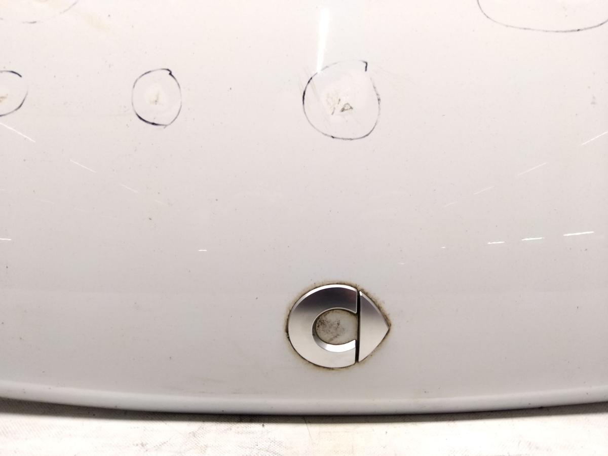 Smart Fortwo 451 original Wartungsklappe Frontklappe Motorhaube weiss BJ2009