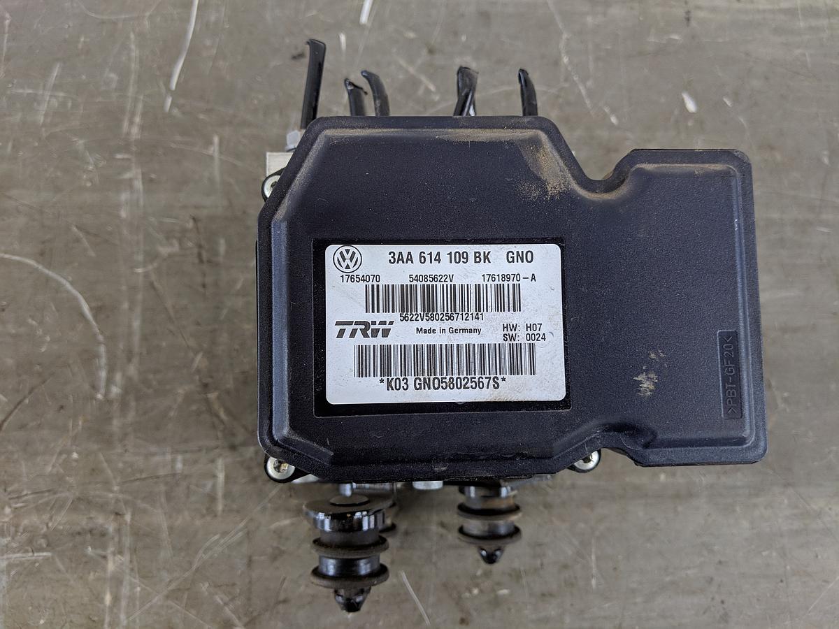 ABS Block Pumpe Hydroaggregat Steuergerät ESP VW Passat 3C B7