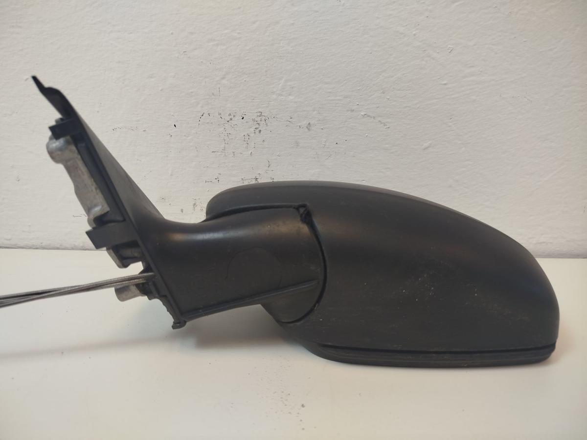 Skoda Fabia 5J Au&szlig;enspiegel links Spiegel R&uuml;ckspiegel manuell unlackiert OEM