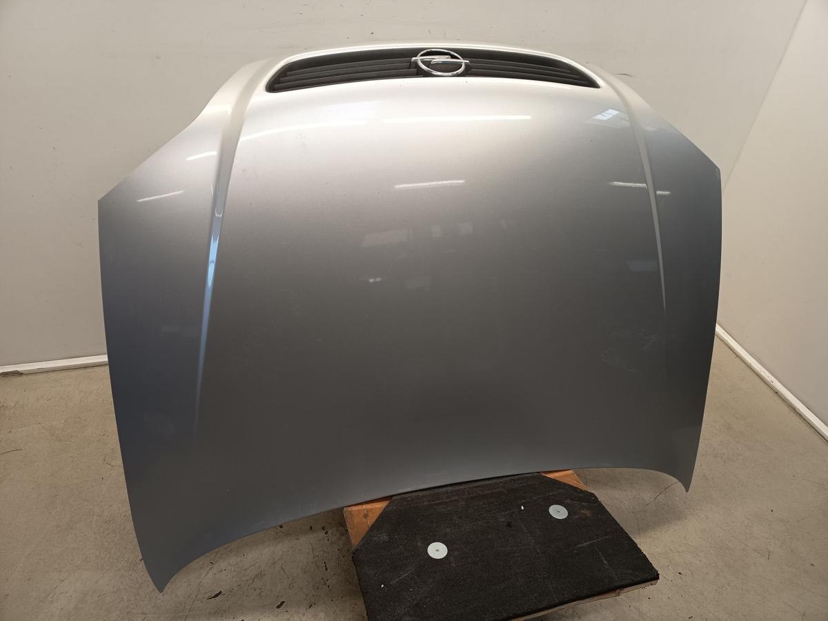 Opel Astra G original Motorhaube Z147 Starsilber met Baujahr 2001