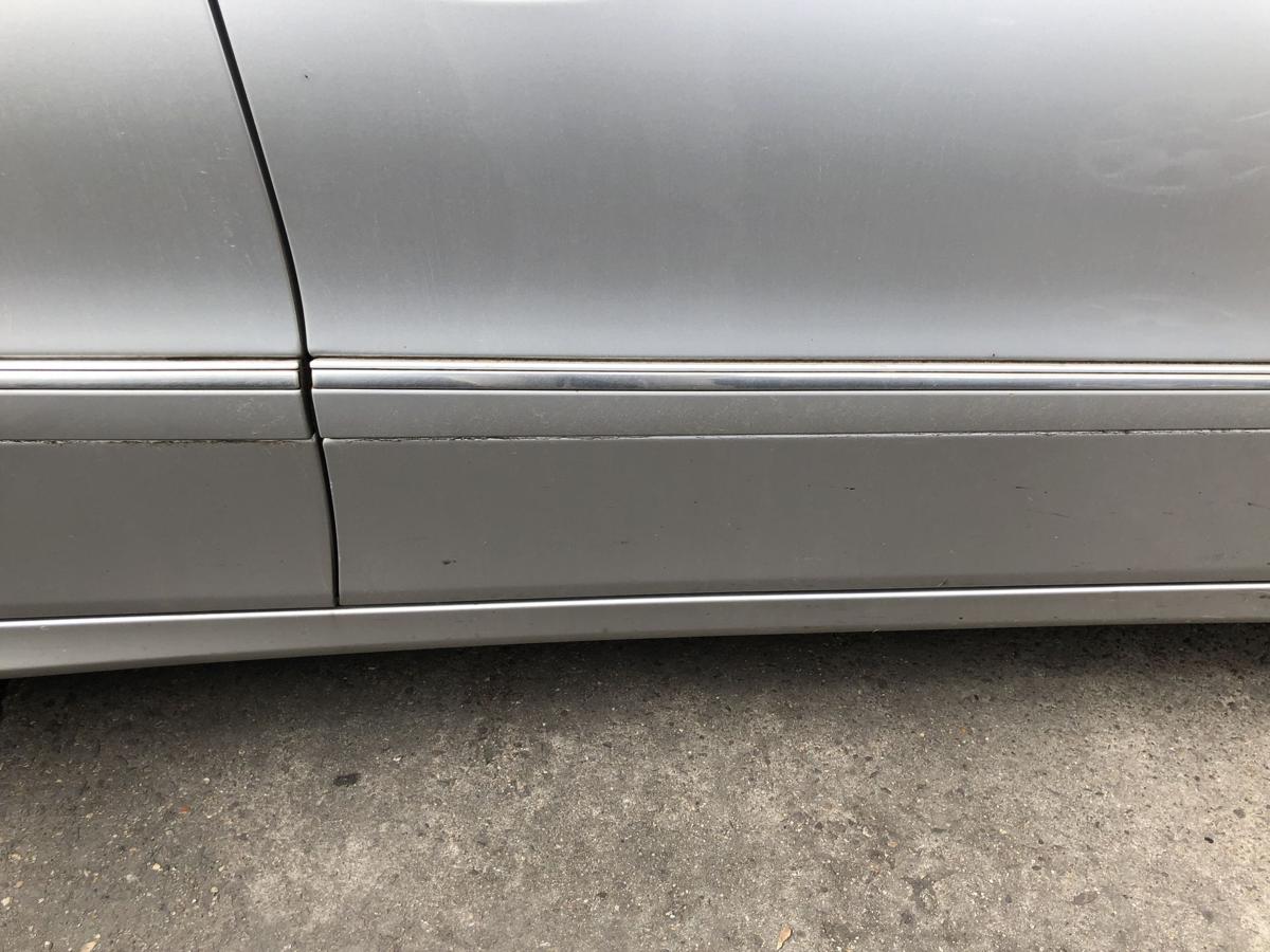 Mercedes E Klasse W211 T&uuml;r vorn rechts Beifahrert&uuml;r Rohbau 744 Brillantsilber