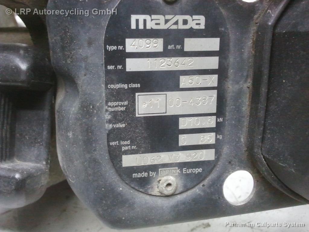 Anhaengerkupplung LD62V3920 TYP: 4099 Mazda Mpv (Van) (Typ Lw) BJ: 2003