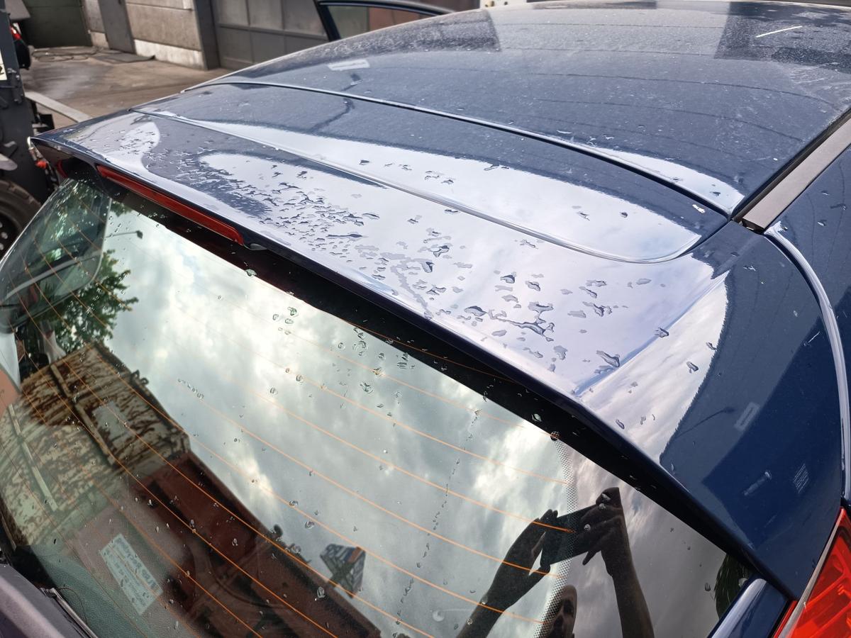 Ford Fiesta Mk7 original Heckklappe mit Scheibe Deckel hinten Blazer blau Bj2013