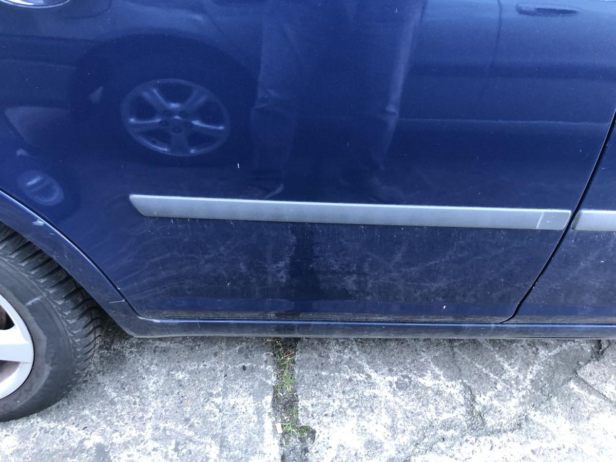 Ford C Max DM2 ab 07 T&uuml;r hinten rechts Fondt&uuml;r im Rohbau Blazer Blau