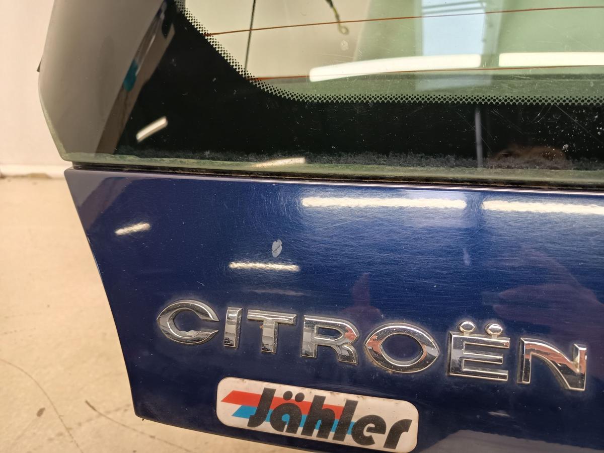 Citroen C2 JAB orig Heckklappe Heckdeckel oben KPU BLAU ORIENTAL B j2005