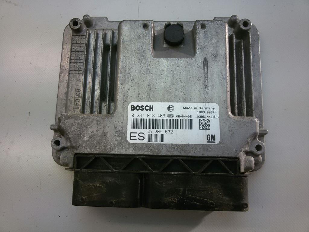 Steuergeraet Motor 0281013409 Opel Signum (F48) Ab02/03 BJ: 2006