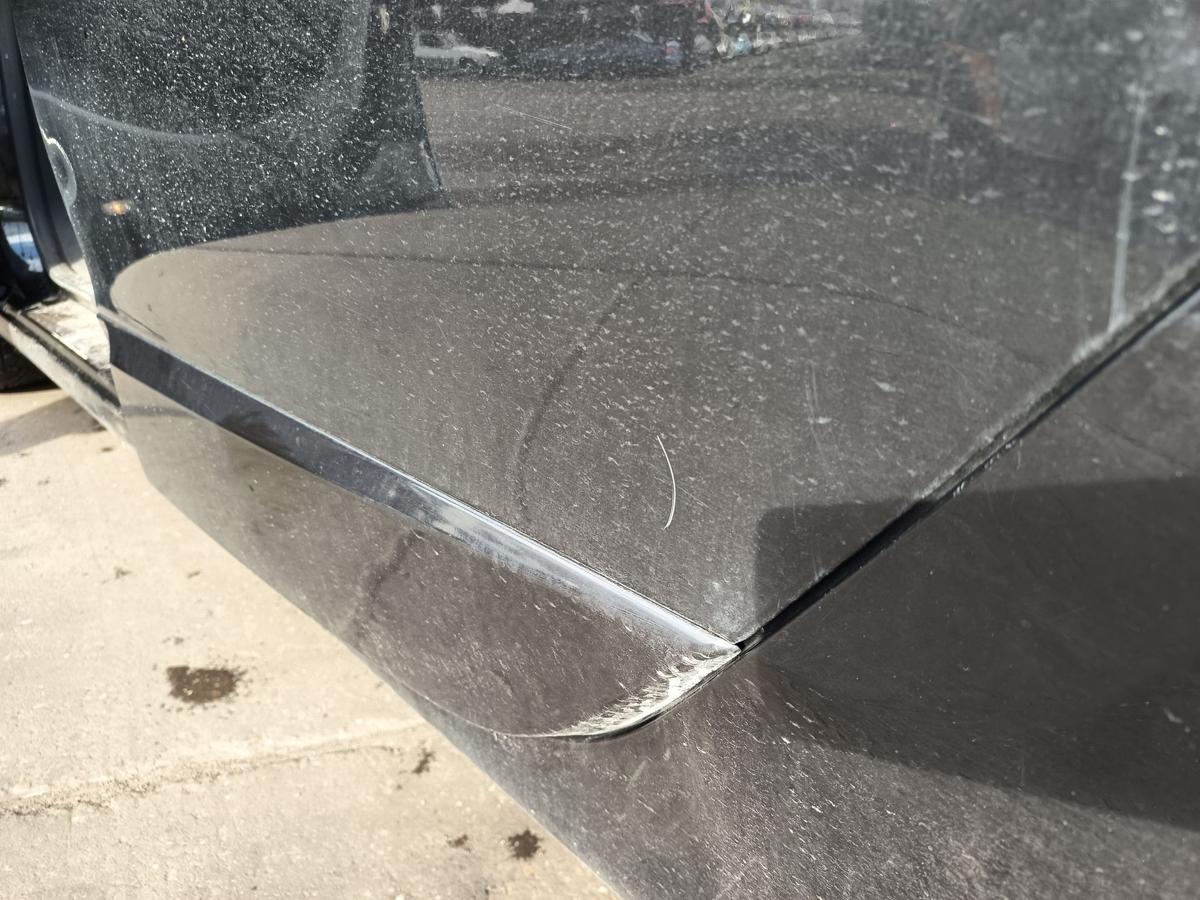 Renault Grand Scenic 3 original T&uuml;r hinten links Fond 676 Perlschwarz Bj 2009