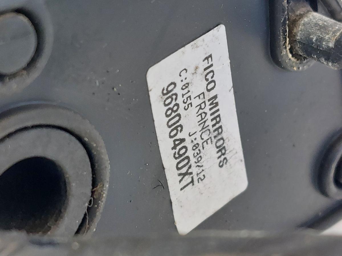 Peugeot 207 W Aussenspiegel Spiegel Rückspiegel links elektr EWP WEISS BANQUISE