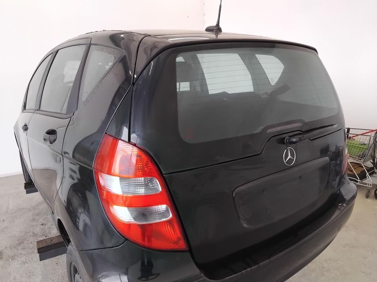 Mercedes A-Klasse W169 Heckklappe 160 Tropenschwarz mit Heckscheibe BJ2005