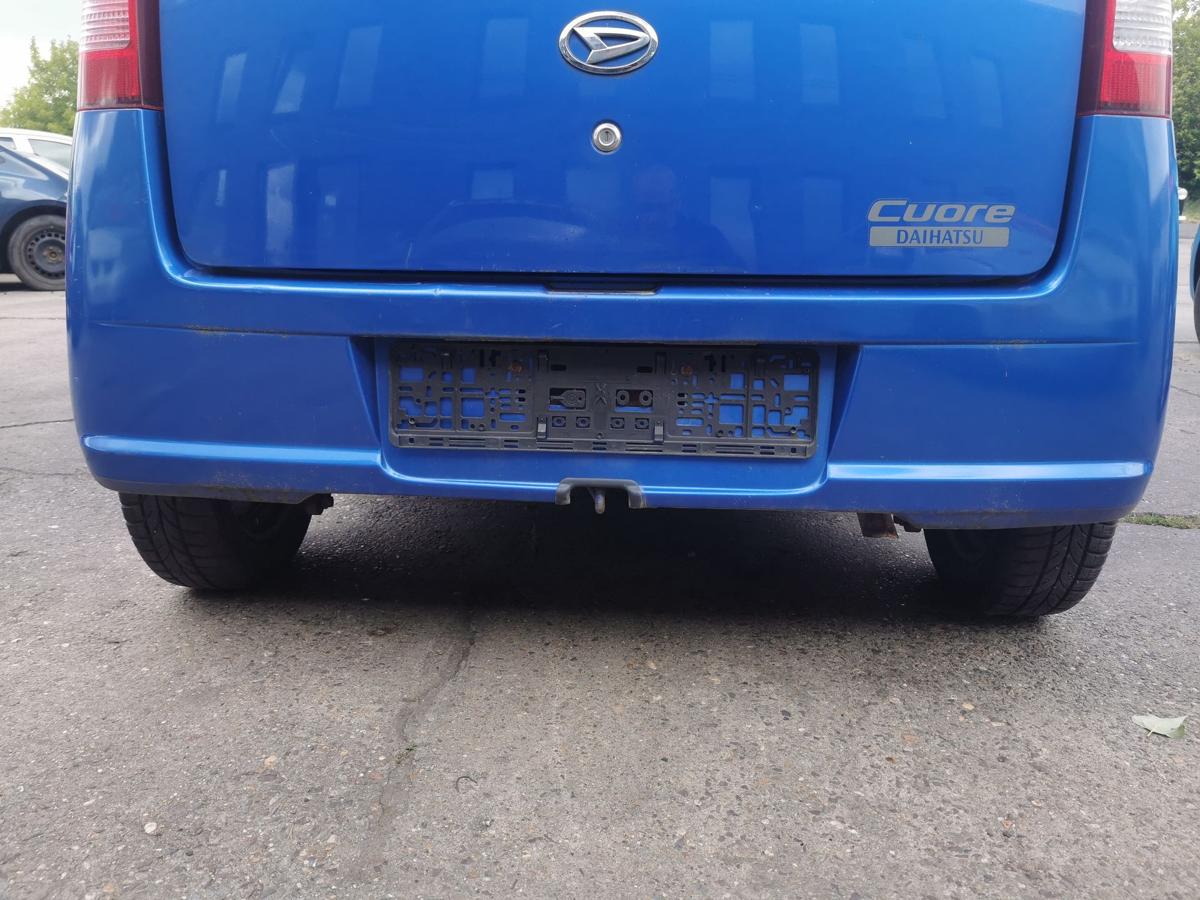 Daihatsu Cuore 251 Stossfänger Stossstange Bumper hinten B51 Blue Perl metallic