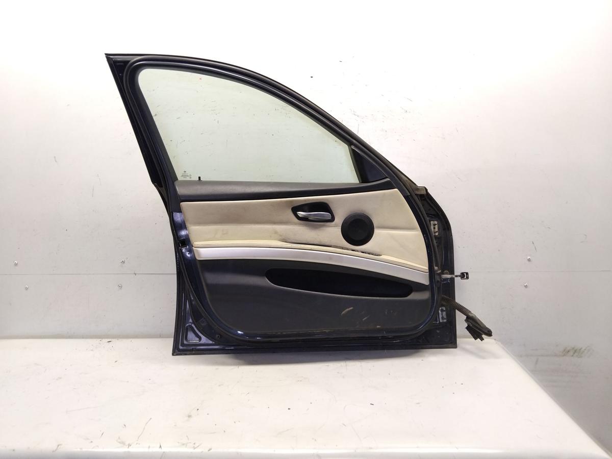 BMW 3er E90 E91 Tür vorn links Fahrertür blacksapphiremetallic 475/9 Bj.2006