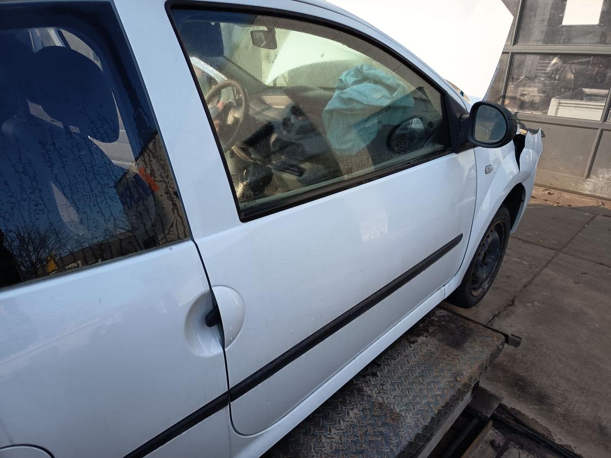Renault Twingo II original T&uuml;r rechts Beifahrer 369 Arktiswei&szlig; Bj 2009