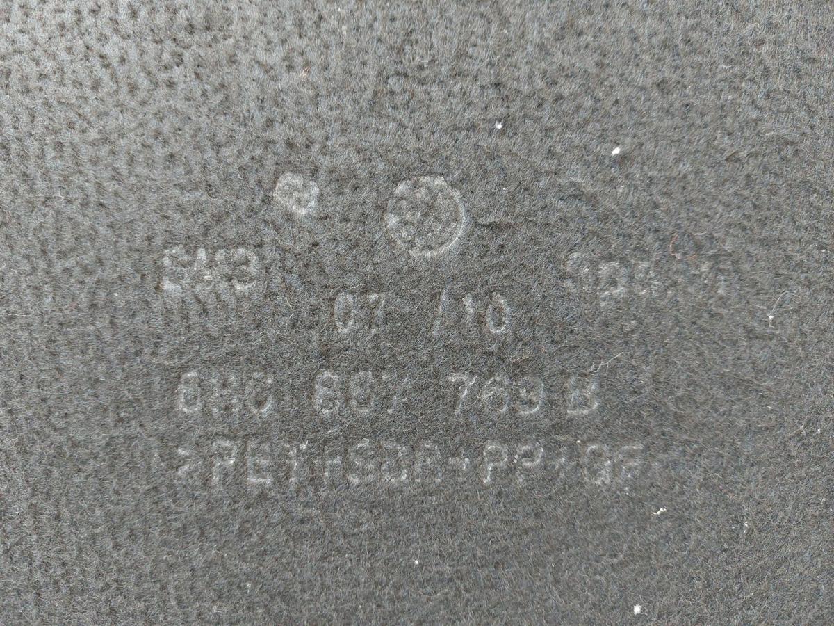 VW Polo 6R Hutablage Kofferraumabdeckung 6R6867769B Ablage hinten