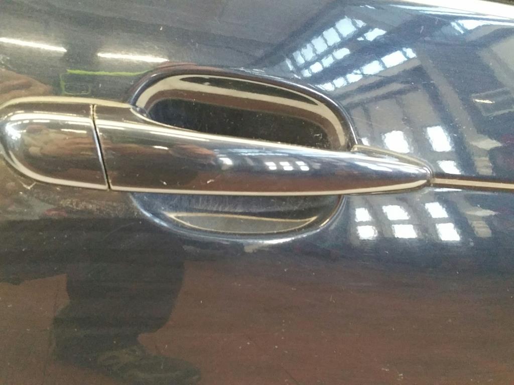 BMW 3er E46 Beifahrert&uuml;r T&uuml;r Autot&uuml;r Rohbaut&uuml;r vorn rechts dunkelblau