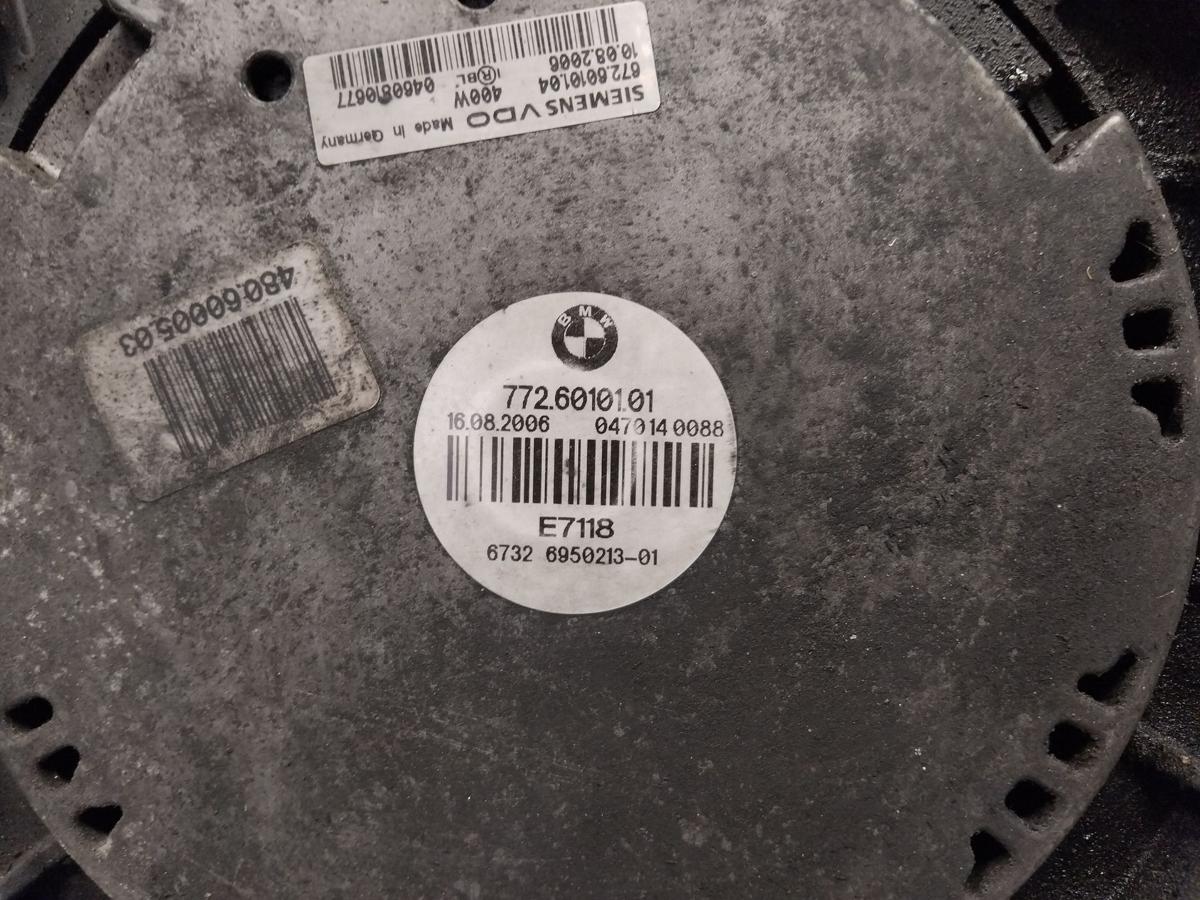 BMW 6er E63 E64 original Elektrol&uuml;fter 400W mit Zarge 3.0 190kw Bj.2006
