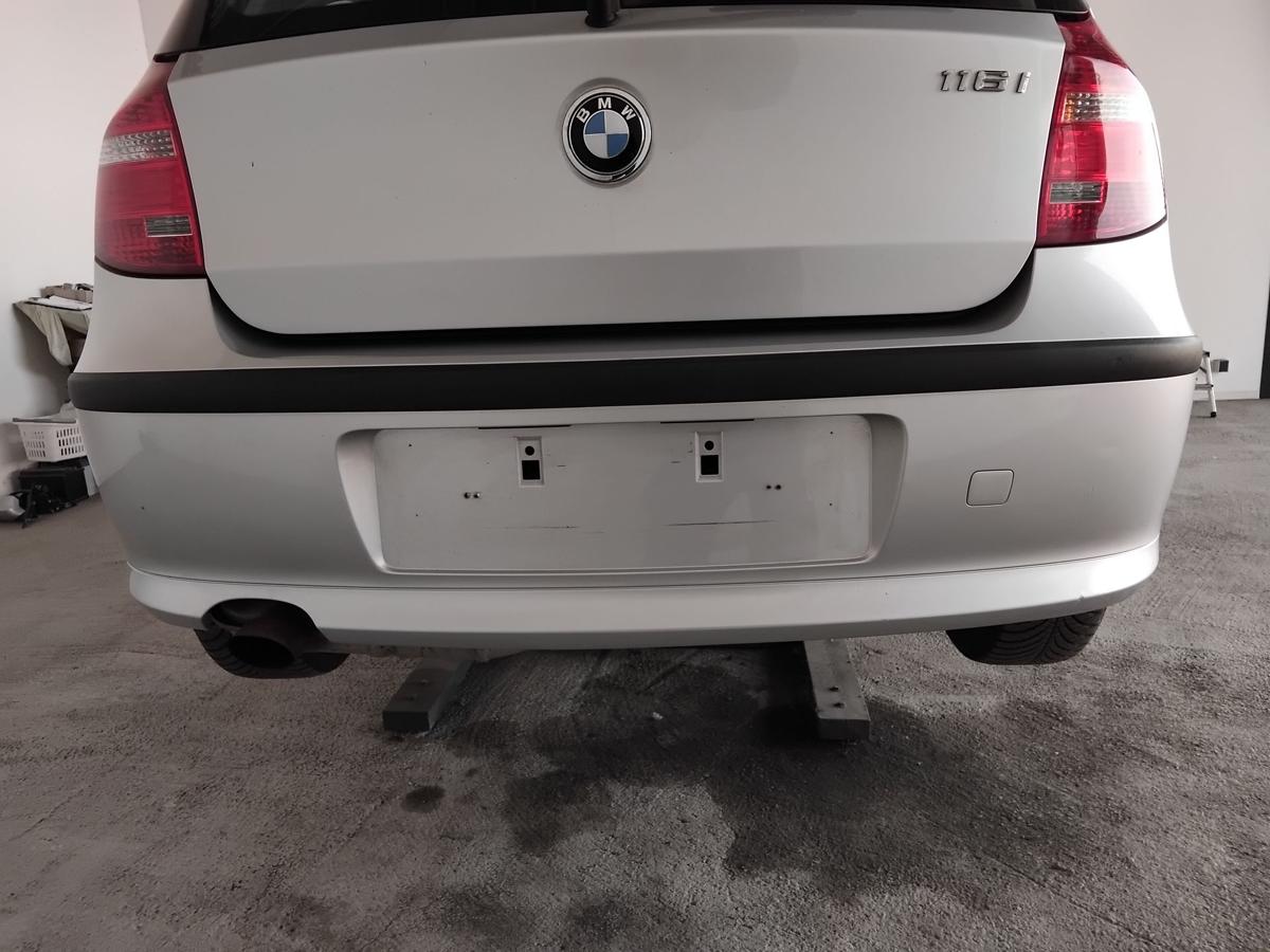 BMW 1er E81 E87 LCI original Stoßstange Stoßfänger hinten Facelift BJ2008