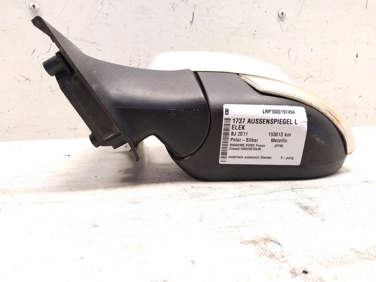 Ford Focus 3 DYB orig.Au&szlig;enspiegel links elektrisch unbeheizt 5pol BJ2011 polarsilber