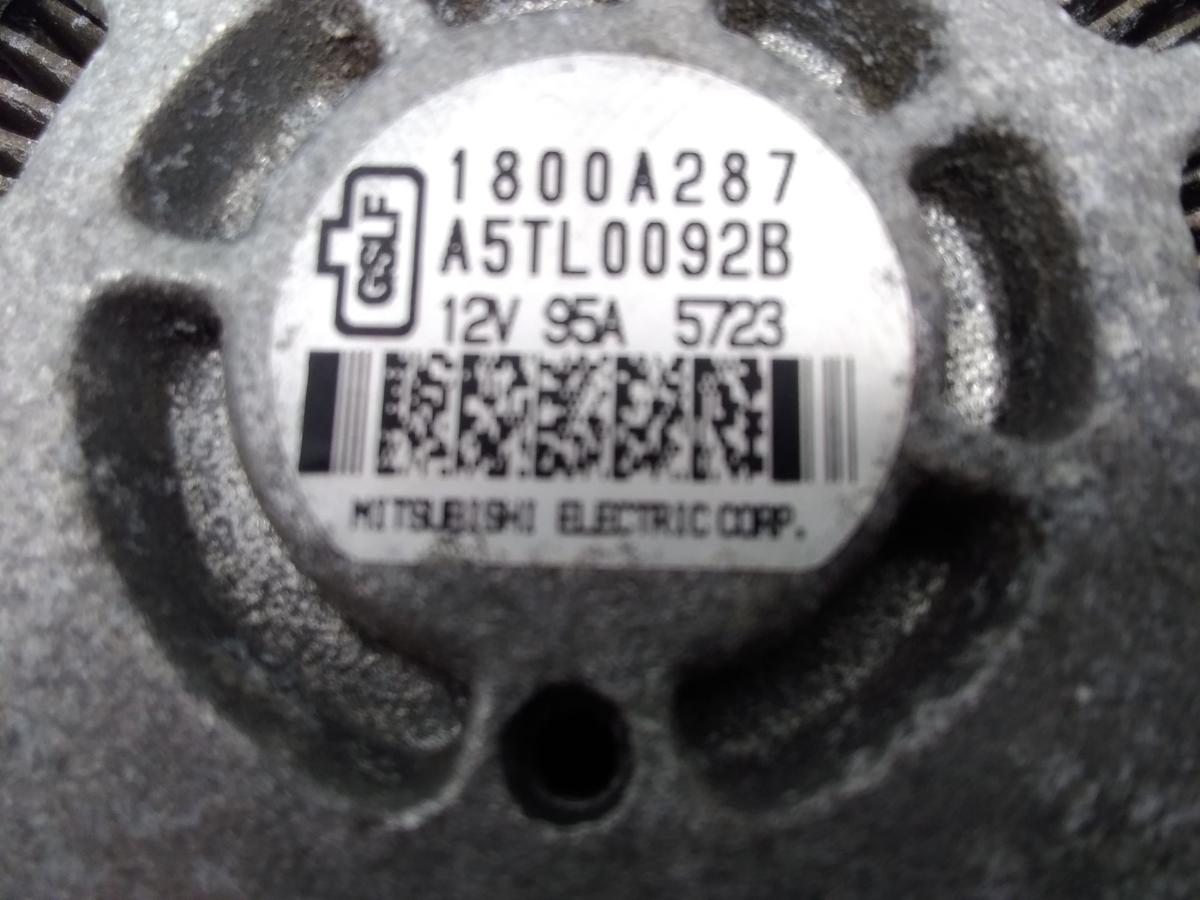 Mitsubishi Lancer CY0 orig Lichtmaschine Generator 95A 1.6 86kw 1800A287 BJ2015