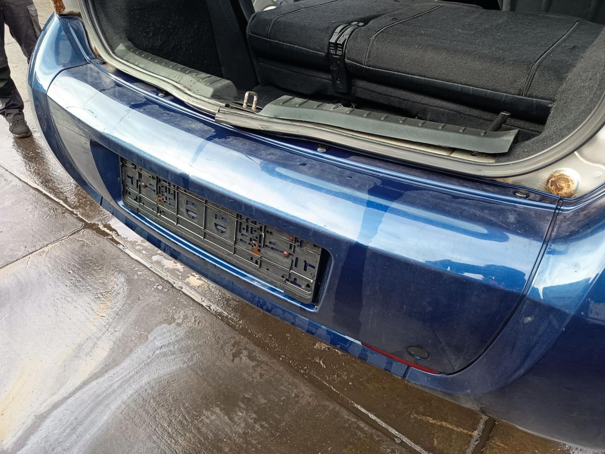 Smart 454 original Sto&szlig;stange F&auml;nger hinten mitte Heck EAF Star Blue Bj 2006