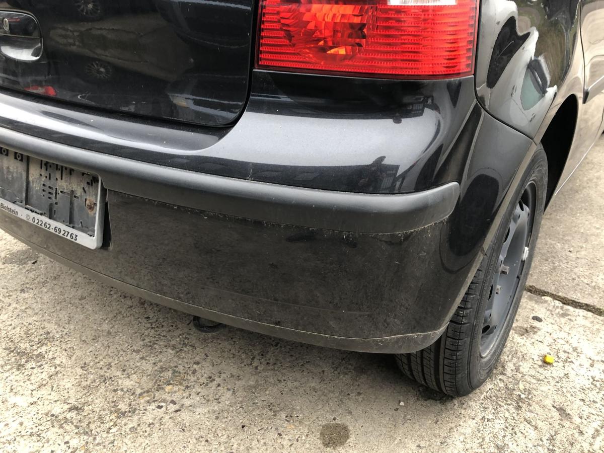 VW Polo 9N 9N1 Stoßfänger hinten Heckschürze Heckstoßstange ohne PDC LC9Z
