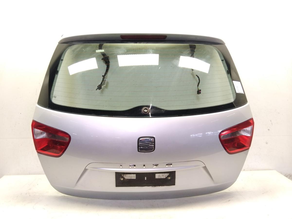 Seat Ibiza ST Kombi 6J Heckklappe LX7W Eissilber mit Heckscheibe BJ2012