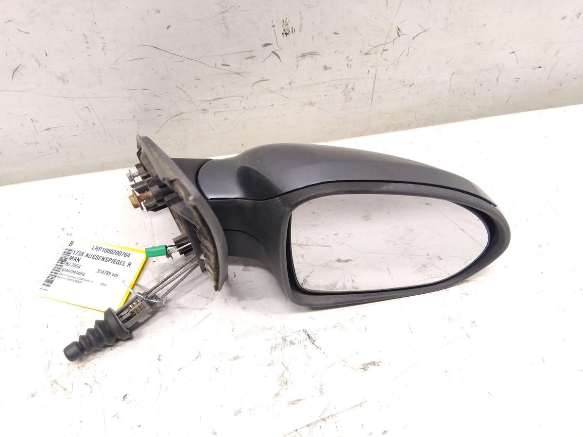 Smart Forfour 454 original Au&szlig;enspiegel rechts manuell graumetallic Bj.2004