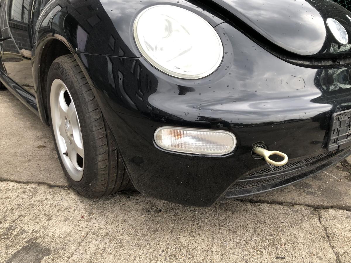 VW New Beetle 9C Stoßfänger vorn Frontschürze ohne NSW L041 Brillantschwarz